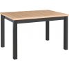 Rozkladací jedálenský stôl Mixi 5 120-150x80 - sonoma / grafit