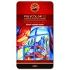 Koh-i-noor pastelky umělecké POLYCOLOR souprava 12 ks v plechové krabičce