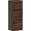 Kúpeľňová skrinka Hansgrohe Xelu Q 40x106,5x35 cm tmavý orech 54134000