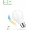 SPECTRUM LED - ŽiarovkaSMART MILKY - 5W - 560lm - 220° - 230V - CCT-DIM WI-FI - COG GLS A60 E-27