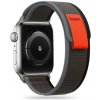 Tech-Protect Nylon remienok na Apple Watch 38/40/41mm, black/orange