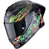 Prilba Scorpion EXO-R1 Evo II Air SAVAGE Black Green Orange Veľkosť: XXL (63-64 cm)