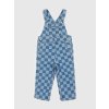 GAP 486619-00 Baby džínové lacláče Modrá - 12-18M