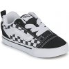 Vans Nízke tenisky Knu Skool Elastic Lace CHECKERBOARD BLACK/TRUE WHITE Čierna
