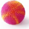 Mac Toys SPORTO Střapatý duhový míč se světlem oranžovo růžová