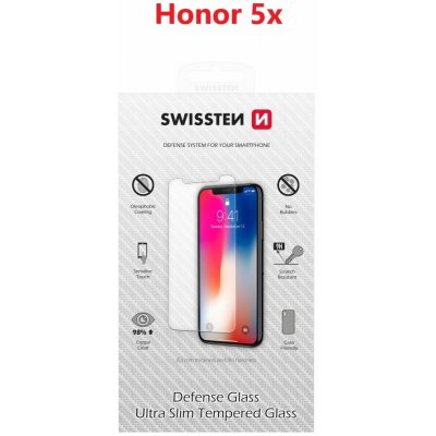SWISSTEN Ochranné sklo 2.5D pro Huawei HONOR 5x 74517755 od 2,71 € -  Heureka.sk