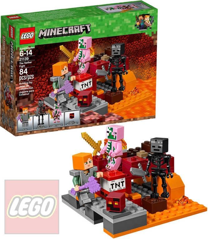 LEGO® Minecraft® 21139 Podzemný súboj od 77,5 € - Heureka.sk