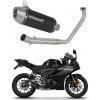 Yamaha YZF R125 2019 - 2020 kompletný ladený výfukový systém S3 BLACK + dB killer