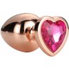 Dream Toys Gleaming Love Plug Rose Gold Large