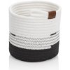 Kela Košík Hedda 18 cm zmes bavlna/polyester bielo-čierna KL-24454