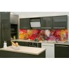 Samolepiace tapety za kuchynskú linku, rozmer 260 cm x 60 cm, farebná abstraktná stena, DIMEX KI-260-160