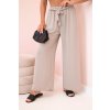 Fashionweek dámske nohavice ľahké vzdušné so širokými nohavicami K5878 FANGO