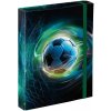 Dosky na školské zošity A5 BAAGL FUTBAL LOPTA Čierna,Mix