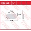 TRW brzdove platničky TRW MCB550
