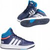 adidas Hoops 3.0 Mid K dark blue blue rush turbo Modrá