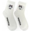 Biele ponožky YERO CAT