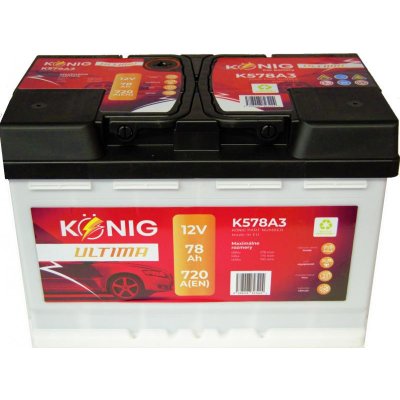 Konig Ultima K578A3 12V 78Ah 720A