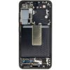 LCD + dotyk + predný kryt pre Samsung Galaxy S23, phantom black (Service Pack)
