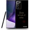 Picasee silikónový čierny obal pre Samsung Galaxy Note 20 Ultra - Cursed