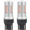 Žiarovky T20 24 SMD CAN BUS (s odporom) červená 5600K - 2 ks