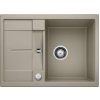 Blanco Metra 45 Silgranitový drez, 68x50 cm, s ovládaním odtoku, tartufo 519580