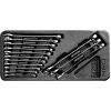 NEO Tools Ploché-očkové kľúče 6-19 mm súprava 14 ks 84-234