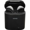 Denver TWE-36 štupľové slúchadlá Bluetooth stereo čierna Nabíjacie puzdro; 111191120168