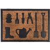 ESSCHERT DESIGN BEST FOR BOOTS s kokosovým vláknom Záhradné náradie prírodné s čiernou 61 x 40 cm