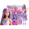 BÁBIKA BARBIE MAGICKÁ VÍLA bábika s oblečením PRINCEZNÁ SYRENKA VÍLA