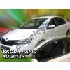 Deflektory na okná pre Škoda Rapid, 2ks
