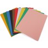Farebný vlnitý papier mix farieb / lepenka - mix (10 ks)