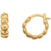 Hot Diamonds Prekrásne pozlátené náušnice s diamantmi Jac Jossa Soul DE659