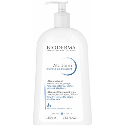Bioderma Atoderm Intensive gel moussant sprchový gél na veľmi suchú a atopickú pokožku 1 l