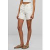 ladies organic stretch denim 5 pocket shorts offwhite raw