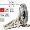 Schmachtl McLED LED pásik SMD3528 červený, DC12V, IP54, 10 mm, biela páska PCB, 120 led/meter 121.232.10.0