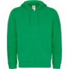 B&C Collection B&C | Hooded Full Zip /men Pánska mikina s kapucňou_01.0647 Farba: kelly green, Veľkosť: S