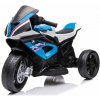 mamido Detská elektrická motorka BMW HP modrá