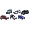 Auto terénne kovové 7,5cm - strieborná