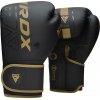 Boxerské rukavice RDX F6 Kara – čierno-zlate
