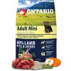 Ontario granuly Adult Mini jahňa a ryža 2,25 kg