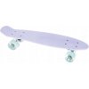 Skateboard detský - Smeki Skateboard LED LILA LILACS GLEAGING WHEELS