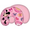 JERRY FABRICS Cestovný vankúšik Minnie Butterfly Polyester, 1x 43/35 cm