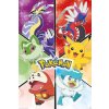 Plagát, Obraz - Pokemon: Scarlet & Violet - Starters, 61 × 91.5 cm