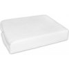Nepremokavé froté prestieradlo do kočíka 75 x 35 - biele