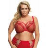 GORSENIA Dámska podprsenka 496 Paradise red 70/L