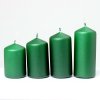 Adventné postupné sviečky zelené 4ks 1balenie
