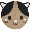 Detský koberček SoleVito Elva Cat nature Mačka 80 cm