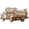 Ugears 3D drevené mechanické puzzle Americký nákladiak (pick-up)