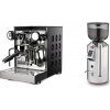 Rocket Espresso Appartamento TCA, black/black + La Pavoni Cilindro