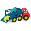B. Toys Odťahovka na prepravu autíčok, Ťahač so 6 autíčkami Wonder Wheels